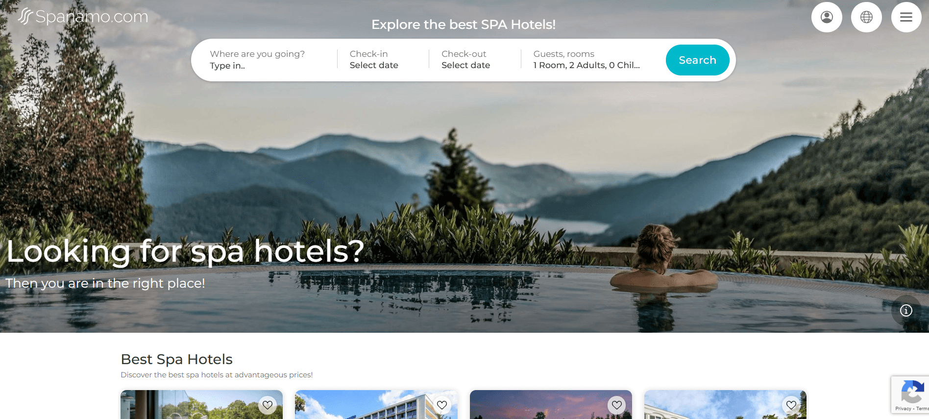 Platforma pro online rezervace pro Spanamo – 1