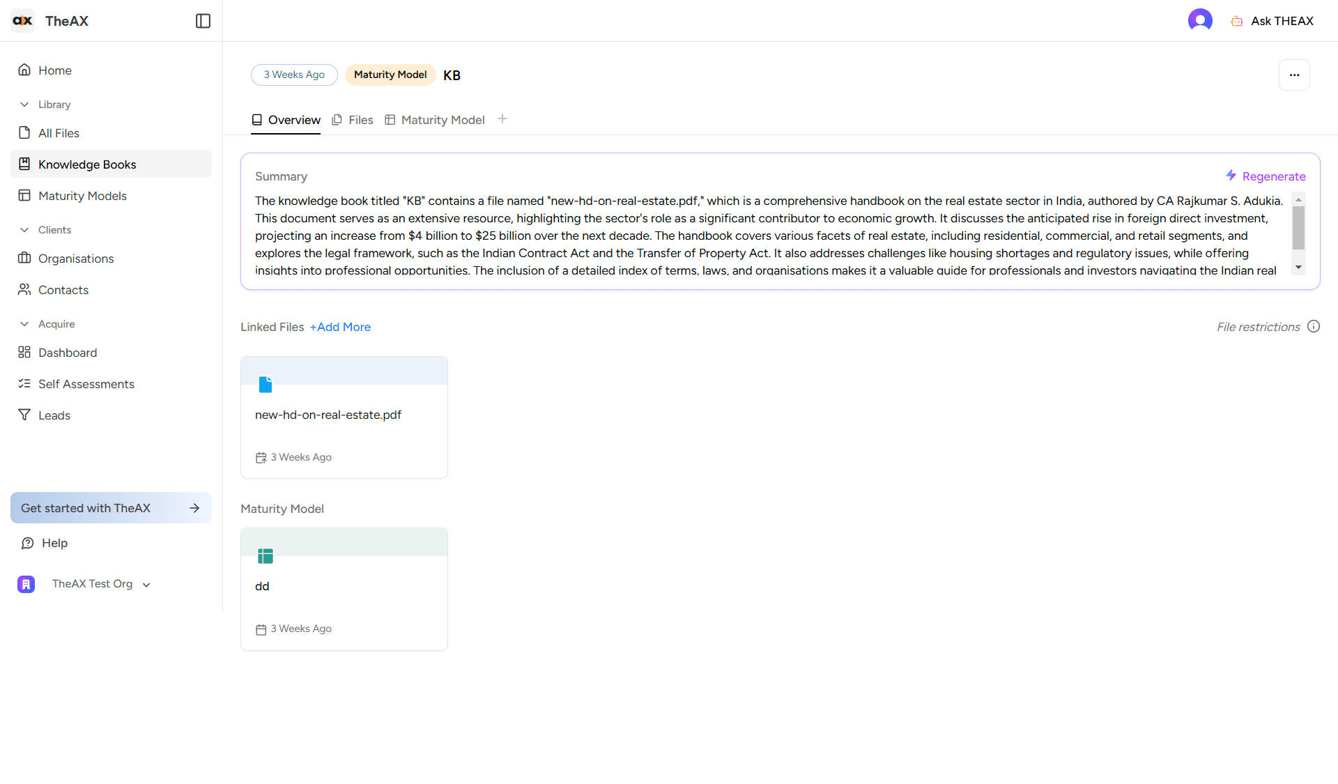 AI-Powered Knowledge Base Platform for TheAX – 3