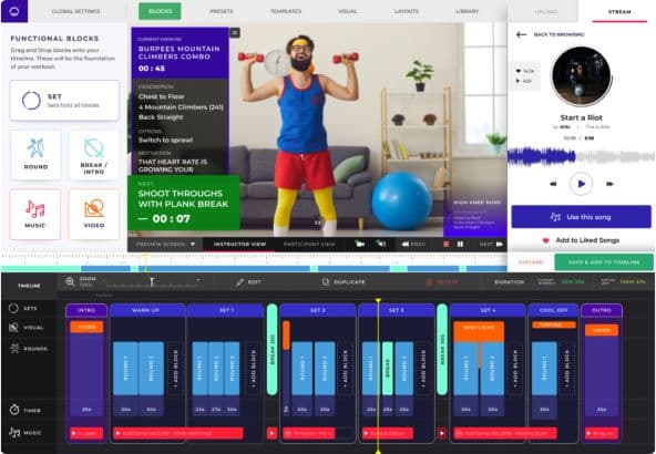 Stardio.com - Platforma pro živé přenosy fitness tréninku – 1