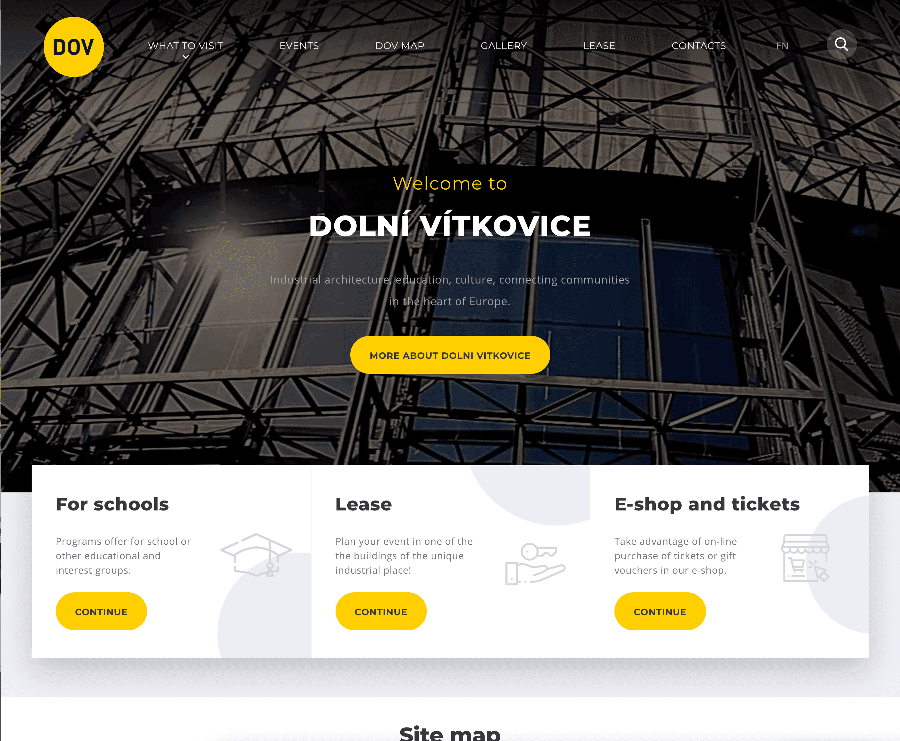 Transforming Dolní Vítkovice's online presence – 1