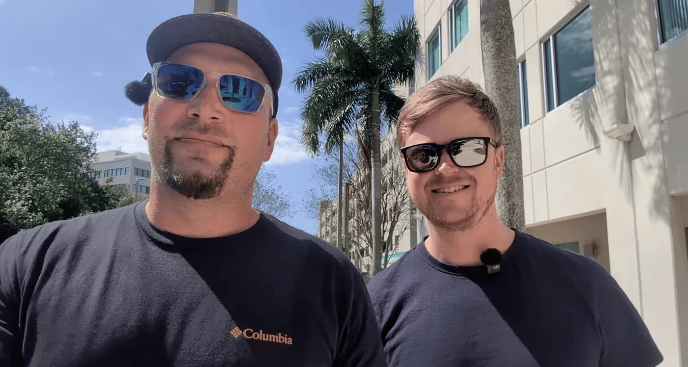 Moravio team members in the USA