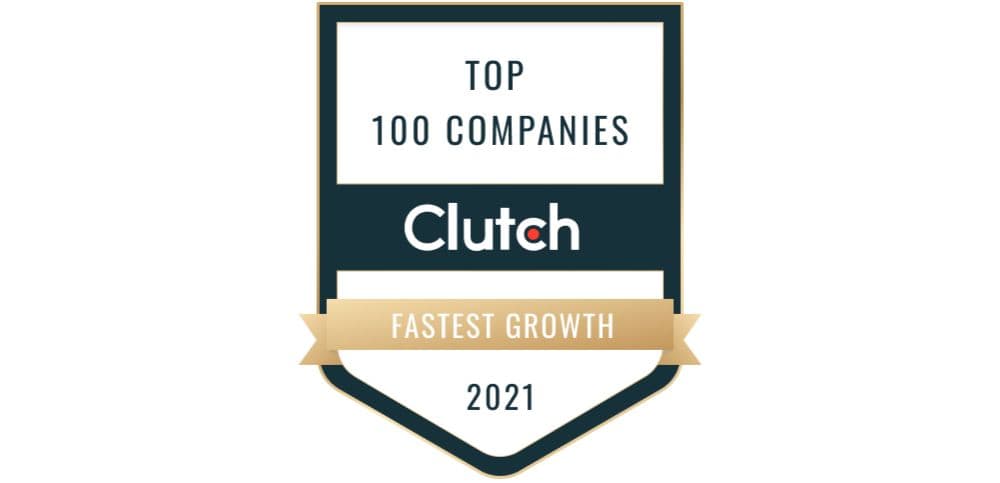 Moravio is one of the TOP 100 fastest growing B2B companies in the international Clutch.co ranking