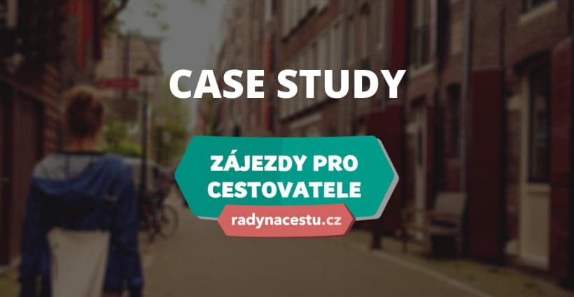 Case Study: Conversion rate 38% for Radynacestu.cz from the program "We won't leave you in it" from Seznam.cz