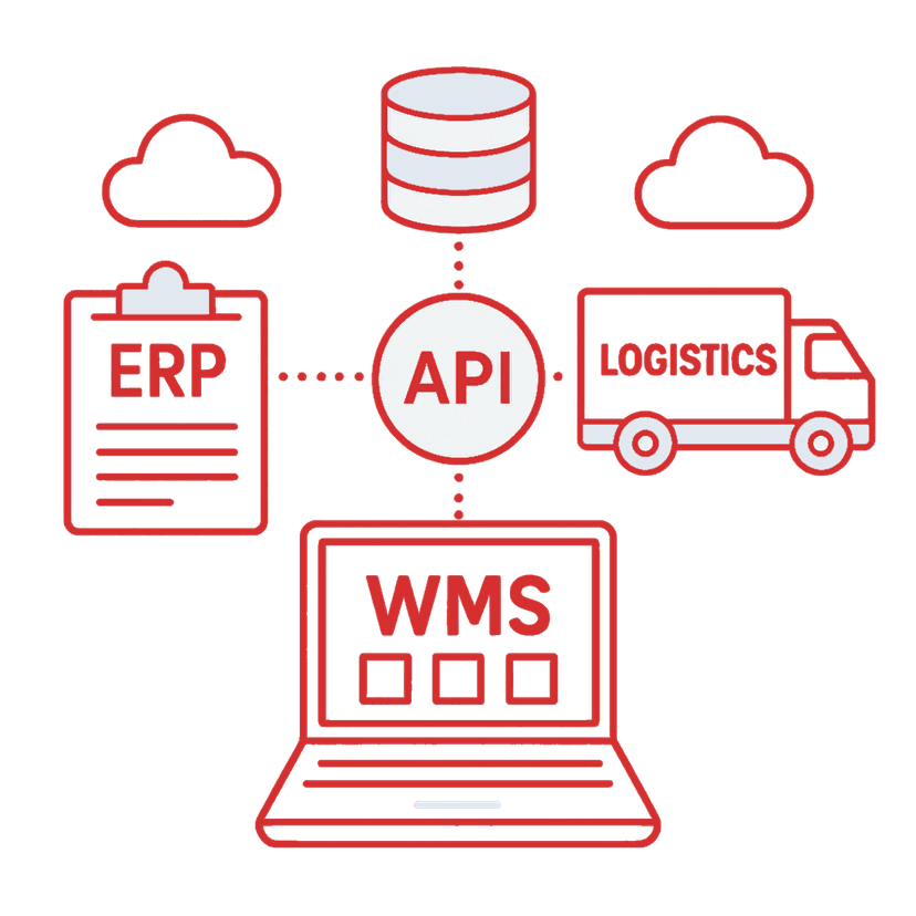 ERP / WMS / logistické integrace
